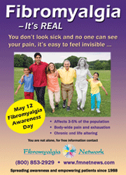 Fibromyalgia Network It’s REAL - Poster
